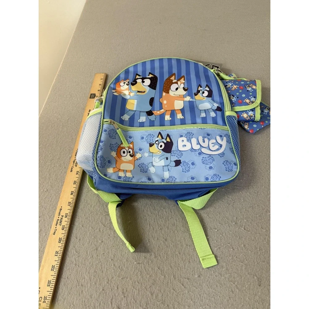 Bluey Kids 5‎ Piece Backpack Set Lunch Bag Water Bottle Accessory Innovations